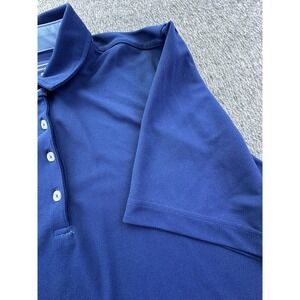 Taylor Jordan Shirt Mens XLarge Blue Polo Short Sleeve Collared Pullover Logo